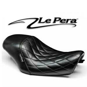 Le Pera テールウィップ・2UPシート ダブルダイアモンドステッチ 