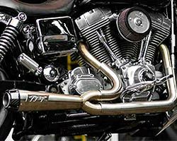 ハーレー、ダイナ マフラー