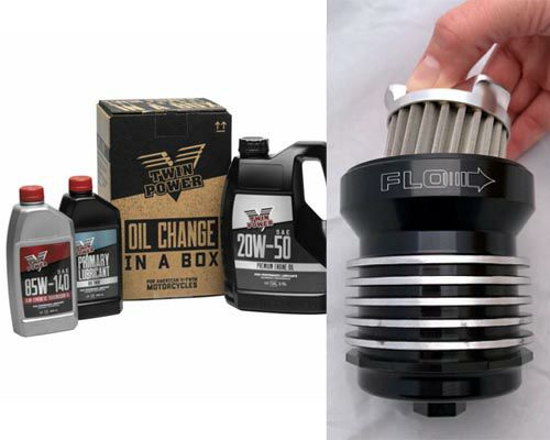 ハーレー、ソフテイルTC  バッテリー、オイル、フィルター