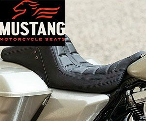 ハーレー、ツーリング シート マスタング(MUSTANG)