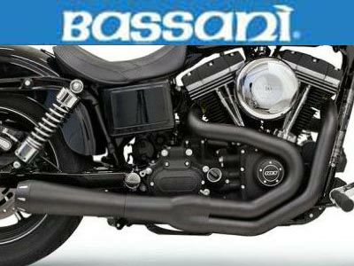 ハーレー、ダイナ バッサーニ(Bassani) マフラー