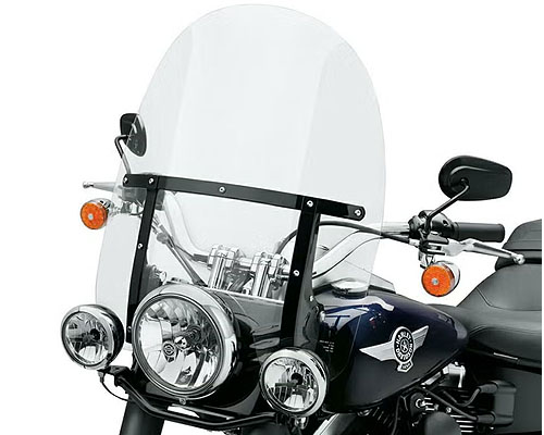 ハーレー、ソフテイルTC ハーレー純正ウインドシールド