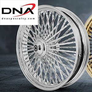 DNA Mammoth スポークホイール 21x2.15 フロント クローム |ハーレー 