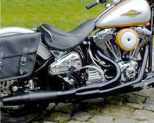 ハーレー、ソフテイルTC マフラー サンダーヘッダー(THUNDER HEADER)マフラー