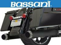 ハーレー、ツーリングモデルマフラー・ツインカム用 バッサーニ(BASSANI)マフラー