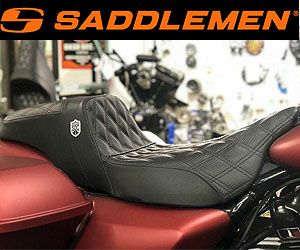 ハーレー、ツーリング Saddlemen シート