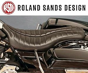 ハーレー、ツーリング RSD（ローランド・サンズ・デザイン） シート