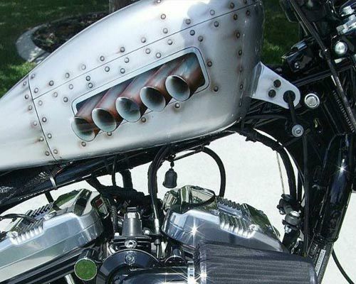 ハーレー・パーツ  DKcustom タンクリフトアップ・キット