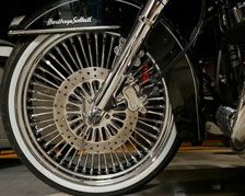 ハーレー用ホイール、ブレーキ廻りパーツ