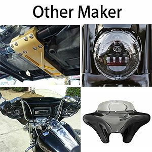 ZIEGER 1984～2007 ソフテイル用 サイドマウント・ライセンスプレート 