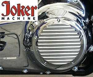 ハーレー、ダイナ  ダービーカバー、タイマーカバー Joker Machine