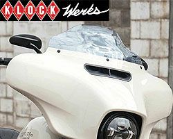 ハーレー、ツーリングFLHT・FLHX用（2014以降） ウインドシールド Klock Werks