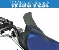 ハーレー、ツーリングFLHT・FLHX用（1996～2013）Wind Vest ウインドシールド