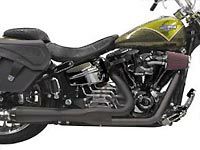 BASSANI True Duals 1-7/8インチ径 フィッシュテールマフラー 36インチ