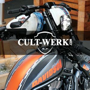 Cult Werk スポーツスター フォークカバーキット 6ピース 49mm用