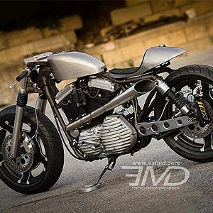 EMD Ribbed カムカバー ブラック |ハーレーパーツ専門店 HDパーツ