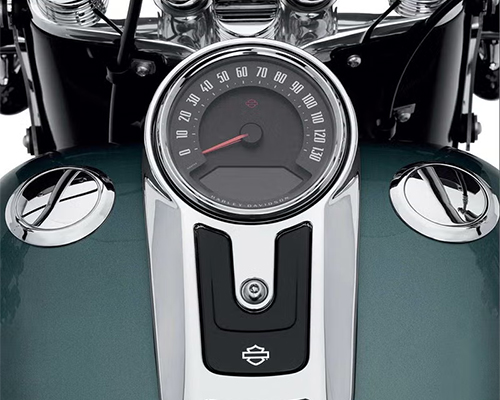 LCD油温度計付オイルディップスティック クローム ソフテイル