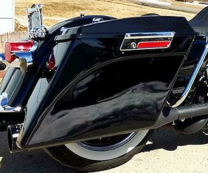 ハーレー、～2013 ツーリング用サドルバッグ、パーツ