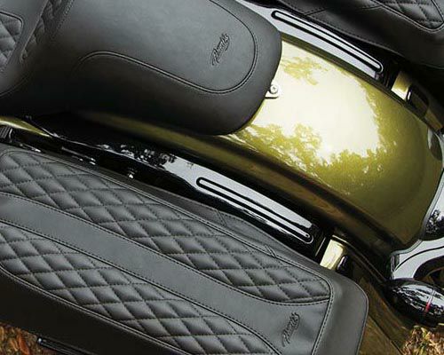 ハーレー、2014年以降ツーリングモデル用サドルバッグ・リッドカバー