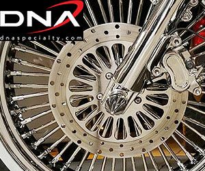 ハーレー、ツーリングモデル DNA　ブレーキローター