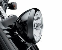 ハーレー、ＦＬソフテイル・ヘッドライト トリムリング