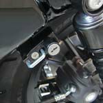 キジマ (Kijima)スポーツスターヘルメットロック用パーツ