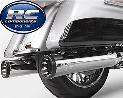 ハーレー、ツーリングモデルマフラー・M8用 RCX Exhaust マフラー