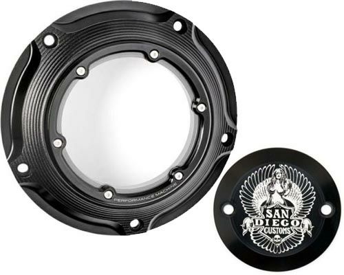 ハーレー、 2017以降ツーリング ダービーカバー、タイマーカバー