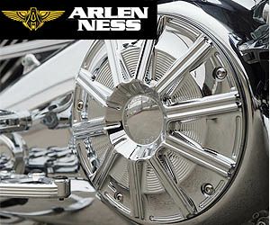ハーレー、 2017以降ツーリング アレンネス(Arlen Ness)ダービーカバー