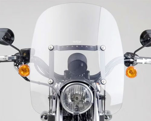 スポーツスター  ナショナルサイクル スパルタン ウインドシールド