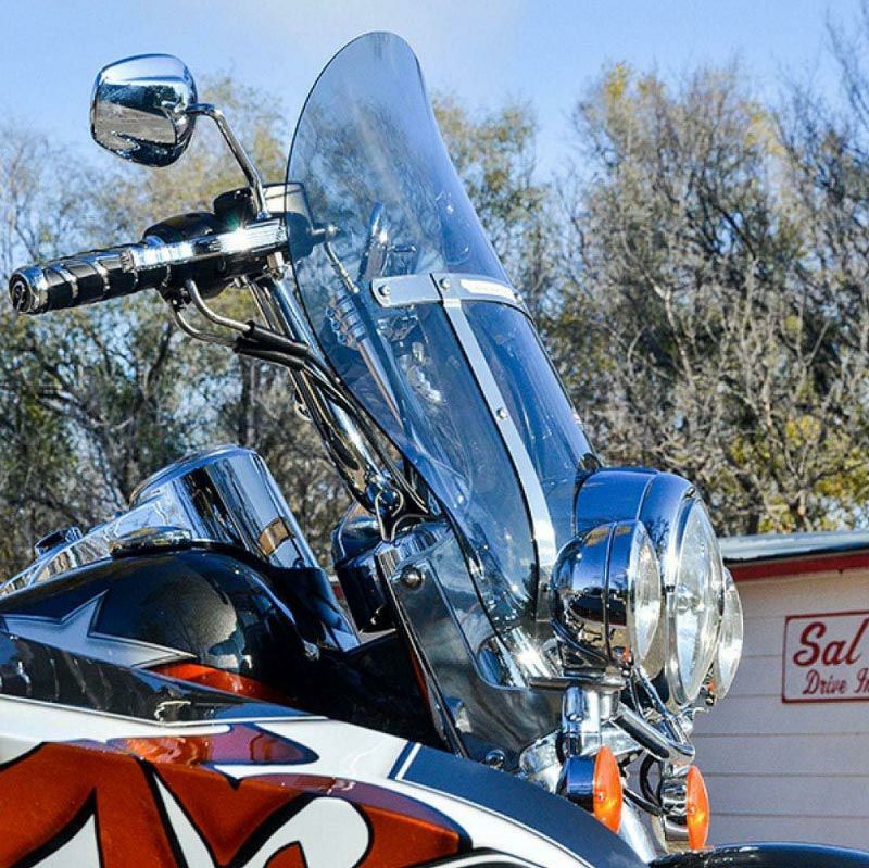 ハーレー、ソフテイルTC  klock werks ウインドシールド