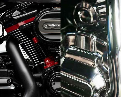 ハーレー、 2017以降ツーリング エンジン・カバーパーツ