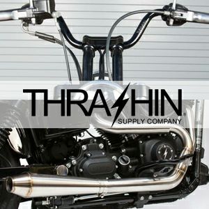 THRASHIN SUPPLY 6.5インチ プルバック OGライザー ブラック |ハーレー