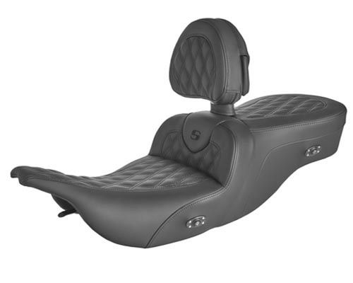 ハーレー、 2007以前ツーリング用 Saddlemen シート