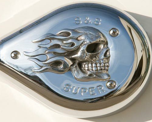 ハーレー、ツーリングTC・ケーブル車用 カバー、フェイスプレート クロームドーム