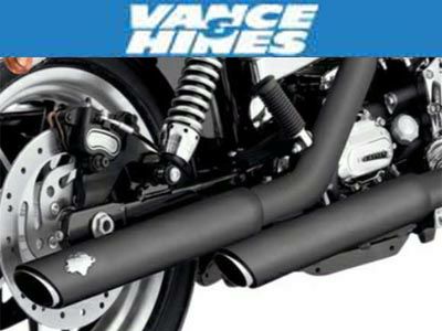 ハーレー、ダイナ  FXD,FXDC,FXDB,FXDL,FXDX用VANCE&HINESマフラー（スリップオン） 