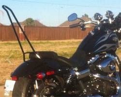 ハーレー、ダイナFXDF,FXDWG用 TopHandVenture シーシーバー 