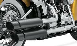 ソフテイルTC  FLSTN, FLSTSB, FLS, FLSS用スリップオン・マフラー スクリーミンイーグル