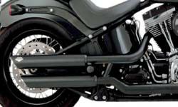 ソフテイルTC  FLSTN, FLSTSB, FLS, FLSS用スリップオン・マフラー Vance&Hines