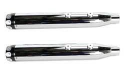 ソフテイルTC  FLSTN, FLSTSB, FLS, FLSS用スリップオン・マフラー ラインハート