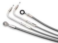 ハーレー、ソフテイルTC  BURLYエイプ用ケーブル（ステンメッシュ）