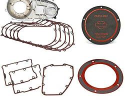 ハーレー、 1999～2008 ツーリング エンジンカバー・ガスケット