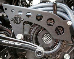 スポーツスター スプロケカバー、プーリーカバー｜ハーレーカスタム 
