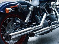 ダイナ用スリップオン MOTOR STAGEマフラー ダイナFXD用｜ハーレー 
