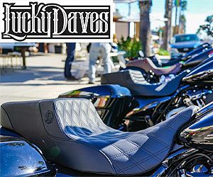 ハーレー、ツーリング Lucky Daves（ラッキーデーブス）シート