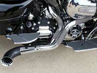 ハーレー、ツアラー用マフラー(FLHT/FLHX/FLTR/FLHR/Touring CVO) 2016まで