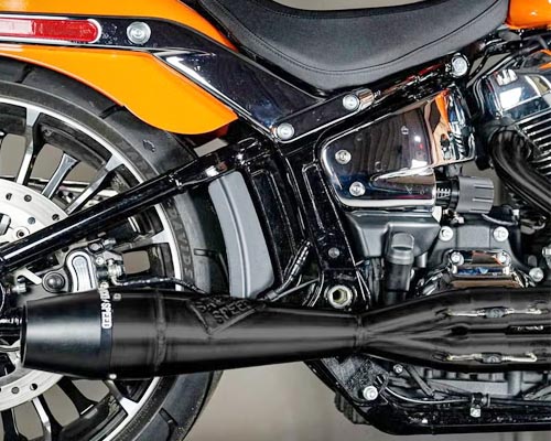 ハーレー、ソフテイル・M8 SAWICKI SPEED マフラー