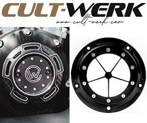 ハーレー、ソフテイル・ FLSB Cult WerKダービーカバー