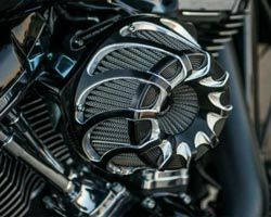 ハーレー、ツーリング  M8(2018以降)用 アレンネスINVERTEDエアクリーナー