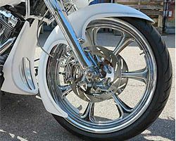 ハーレー、2014～ ツーリング Paul Yaffe's Bagger Nation フロントフェンダー パーツ